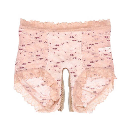 Sexy underwear, passionate temptation, perverted high-waisted sexy underwear, lace, large size underwear, thong for women, white, M size, open crotch 80-100Jin Jin is equal to 0.5 kg