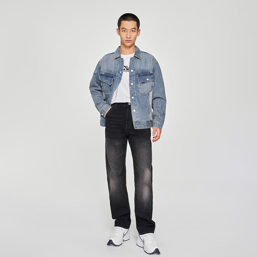 Lee Shopping Mall gleich 25 Frühlings- und Sommer Neue Produkt 753 Komfortable Mid-T-T-Mid-T-Mid-T-Taziist Ha. Black Grey Herren Jeans Black Grey 34
