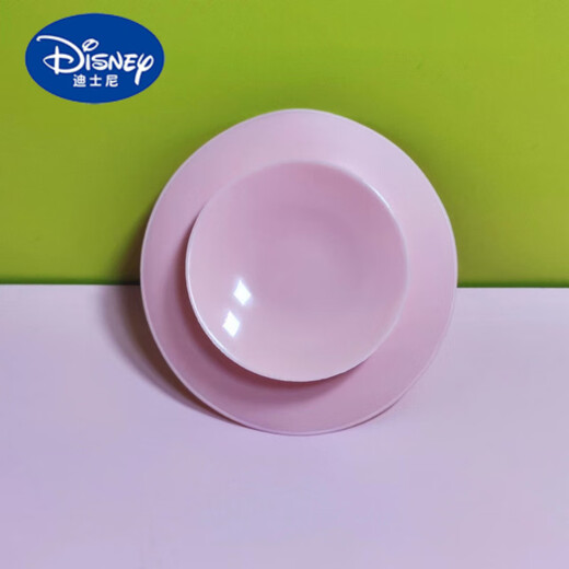 迪士尼（Disney）宝宝吃饭餐具全套婴儿餐盘吸盘式食品级儿童餐盘勺叉吸管吸盘 乐康可爱猫爪餐盘-蓝色 带防尘盖