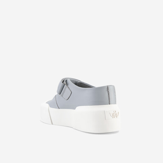 IIJIN 2024 Nouvelle pantoufles à une jambe de 8 cm d'épaisseur et à la mode et simple pour les femmes yf698abq gris 34