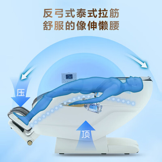 Rongtai Massage Chair Home Full Body Massage Chair Fully Automatic Space Capsule Zero Gravity Top Ten Massage Chair Brands 2025 National Subsidy for Elderly Health Massage Sofa A52Max A52Max Gray Brown
