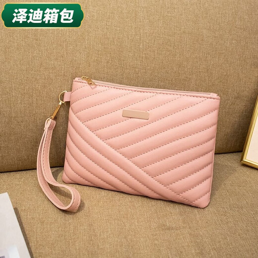 Yunluo Chinese Valentine's Day Embroidered Temperament Large Capacity Niche Clutch Bag Fashion Versatile Trendy High-Looking Women's Wrist Bag White Rich 092 Style