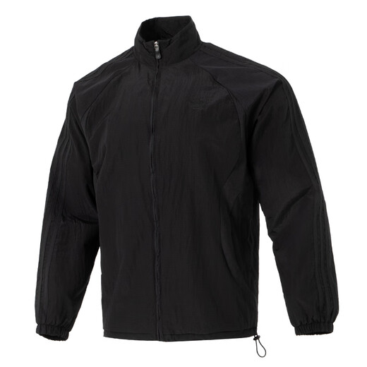 阿迪达斯 （adidas）三叶草男装上衣 25夏季新款舒适透气立领跑步运动服防风夹克外套 JC6221 3XL