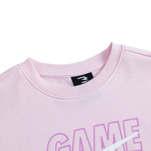 Nike3brand Nike Kinderkleidung für Jungen und Mädchen reines Baumwoll -Sweatshirt 25 Frühling komfortable Terry Children's Top Unterwäsche