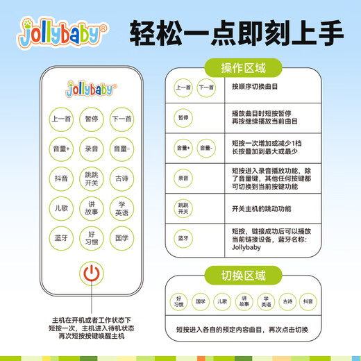 
jollybaby music jump ball baby coaxing baby artifact children learn to speak and sing baby toys Happy pineapple