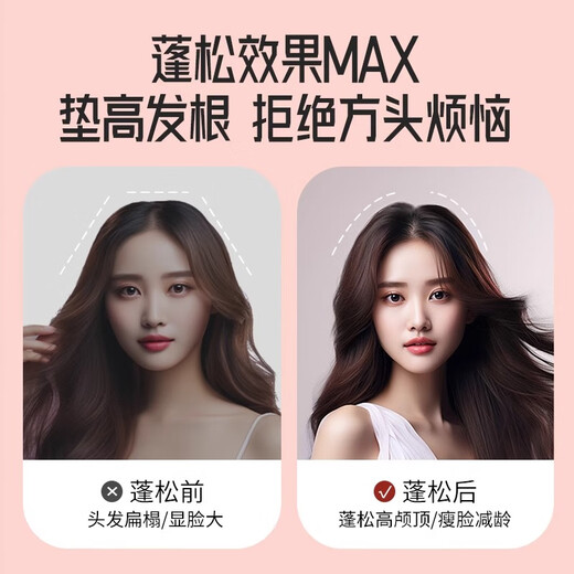 MinHuang mini corn clips fluffy hair roots corn perm splint high crown corn silk curling iron birthday gift for girlfriend 8235