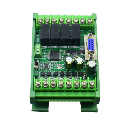 Domestic plc industrial control board programming controller fx2n-10/14/20/24/30/mr/mt with 485 analog without 485 single board FX2N-10MR