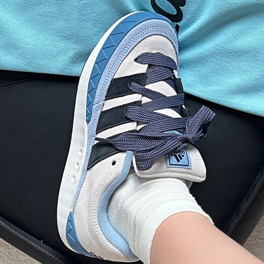 Adidas (adidas) Adimatische graublaue Männer und Frauen Retro-Freizeitschuhe IE9864ie9863 Offizielles Flaggschiff Olive Green IE9864 40