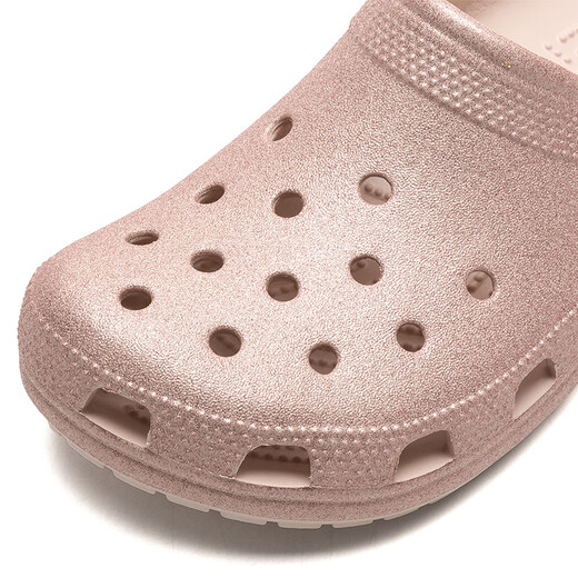 卡骆驰（crocs）25新款闪耀洞洞鞋男女clog透气凉拖沙滩鞋运动拖鞋 205942-6WV 36-37