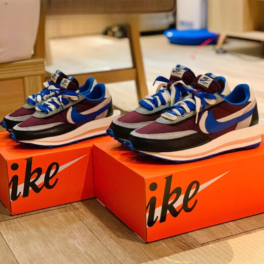 Nike (NIKE) Sacai Undercover Takahashi Shield Co-branded Running Shoes DJ4877-001-300-600 Black, gray and blue DJ4877-600 35.5