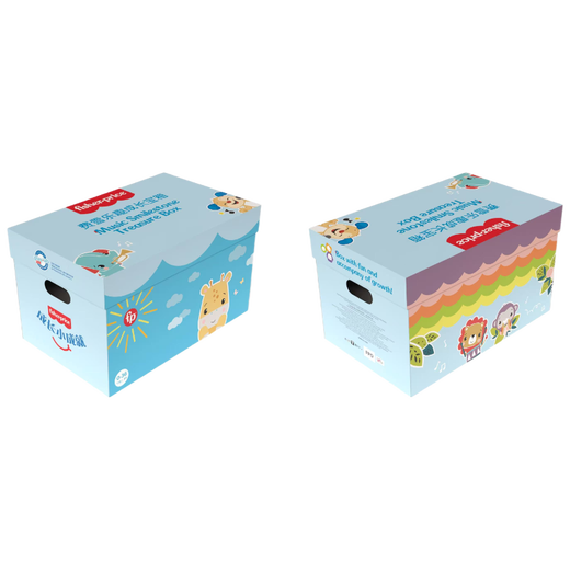 Quasi-new product Fisher-Price baby toys newborn gift box Children's Day gift-Fisher-Price Music Discovery Treasure Box JML31