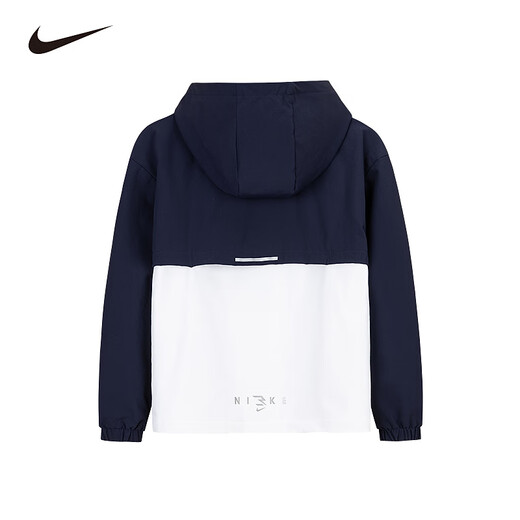 
NIKE3BRAND Nike Hooded Jacket for Men and Girls 2025 Spring Children's Leisure Windproof Jacket