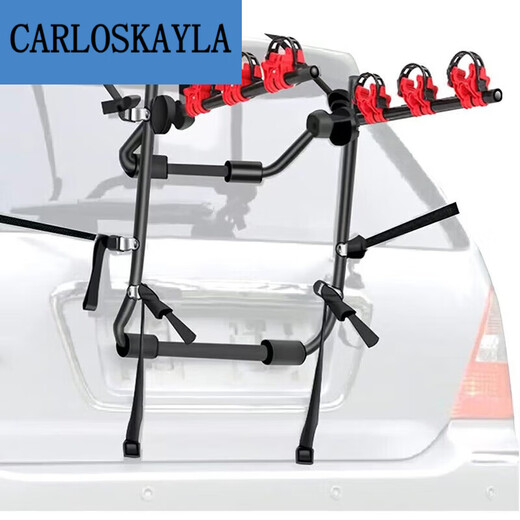Tan Beiman Anti-Detachment Car Rack Bicycle Mount Turning Turd 3 Bicycles se puede llevar a cabo en bicicleta al aire libre en bicicleta