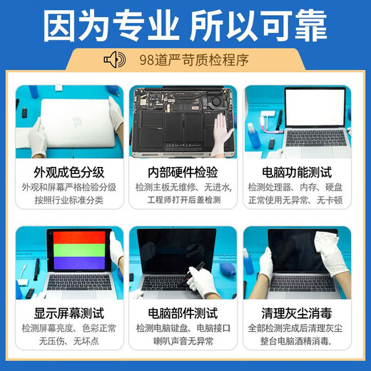 
Apple Macbook Pro 13-inch second-hand Apple laptop M1 retina original color 2K rendering development application touch fingerprint recognition 15 models i5-2.9/8G-512G silver [MF841 95% new