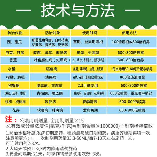 6% kasugamycin fungicide, leaf spot, angular spot, rice blast, gummosis, citrus and vegetable soft rot bacterial diseases, 1000ml (12 bottles in the box)