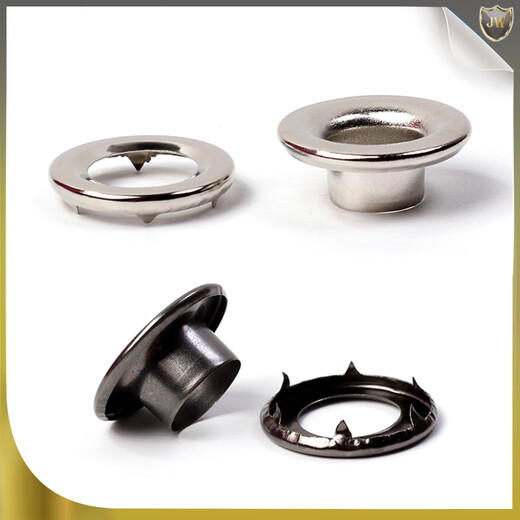 Jiang Zhi loves car air eye button truck canvas buckle with claw buckle waterproof tarpaulin air eye button eye thickened hollow rivet 18 inner * 32 outer * 10 high 20 sets silver + tools