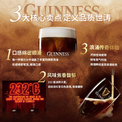 Guinness Stout Nitrogen Stout 440ml