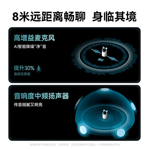 Huawei Smart Sélection Hongmeng Sélection intelligente Puffin 5 millions de caméras Surveillance Home Phone Remote 360 ​​degrés avec vision nocturne Sécurité intérieure Machine de soins pour animaux de compagnie sans fil 5i 3k Dual Band [Encryption intégrée 64G] Dessin panoramique
