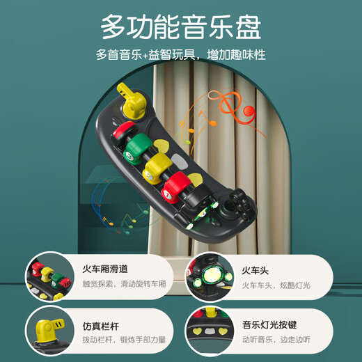 樱桃贝贝【顺丰快递】婴儿推车学步车助步多功能约1-3岁宝宝防侧翻 豪华款【7档模式调节】红白拼接