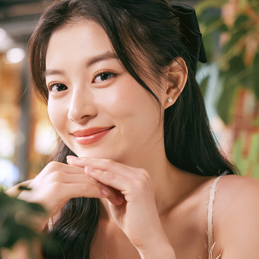 Saturday Lucky Star Earrings Women's S925 Silver Earrings for Girlfriend's Birthday Gift J0912821 Pair