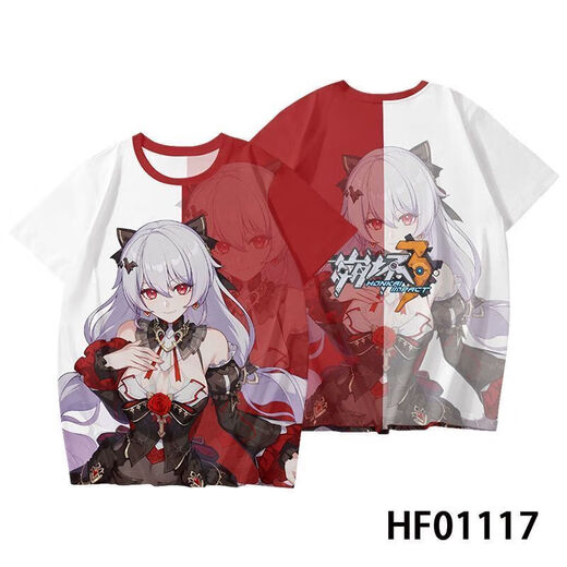 
Xibaibeng 3T-shirt, summer short-sleeved, co-branded 3D printed trendy top for primary and secondary school students and teenagers Eden TXU4877 XL Suitable for weight 110-125 Jin [Jin equals 0.5 kg]
