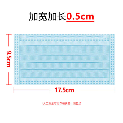 Haishi Hainuo disposable medical surgical masks sterilization grade masks medical individually packaged masks one bag dustproof 200