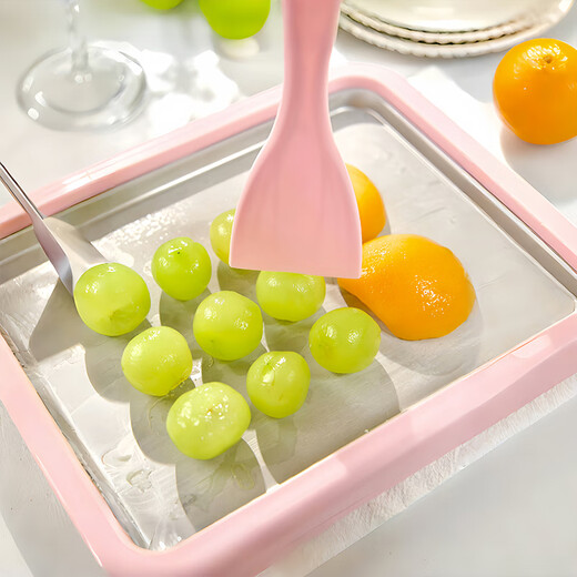 Donglai Yogurt Machine/Ice Cream Machine Fruit Fried Ice Machine Household Fried Yogurt Plug-in Small Ice Machine Children's Ice Cream Ice Cream High-Precision Milk White [Large]