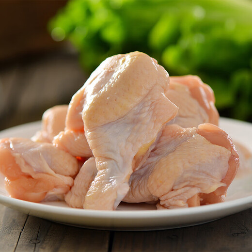 Huadu Food Single Frozen Chicken Wings Net Weight 6Jin Jin is equal to 0.5kg/bag Frozen Chicken Wings BBQ Braised Ingredients Fresh Food