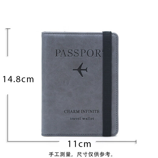 Kangaroo (Kangaroo) Paquete de certificado antirrobo Paquete de pasaporte RFID Pasaporte PAQUETE Certificado multifunción Paquete de certificado de viaje Passport Clip Custom Logotipo Pink