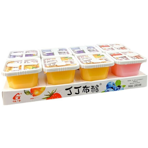 Buche Pudding Jelly Snacks 12816 Box Strawberry Mango Aroma Saug und Saugs Sommer Big Pudding kaufen 12 Get 12128g*24 Kisten 3 Plattenpack