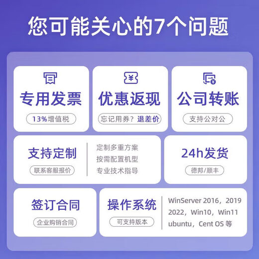联想ThinkServer T100C V2 小型塔式服务器商用办公家用台式电脑主机 定制 酷睿i5-12400六核十二线程2.5GHz 16G内存丨256G+1T硬盘丨双网口