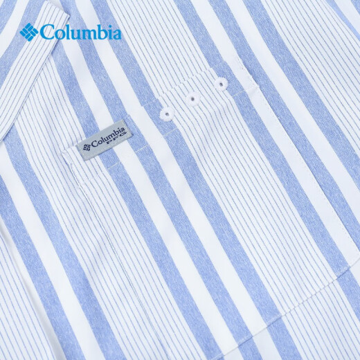 哥伦比亚（Columbia）春夏Columbia哥伦比亚衬衣女户外休闲防晒衬衫短袖FR6296 409 XS