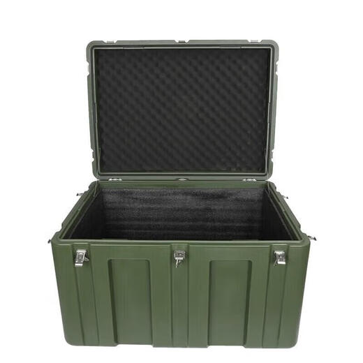 Zhaobo rotational molding box strategic reserve material box special equipment protective box military equipment supply transport box airdrop box rotational molding suitcase 480*340*190mm