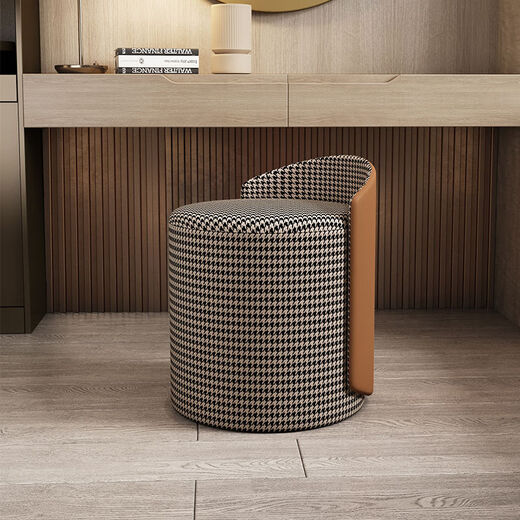 Mu hanyue Makeup Stool Home Переоборудование табурет интернет -знаменитость фото современное гостиное легкое роскошное кресло простое нордическое маникюр короткий круглый стул