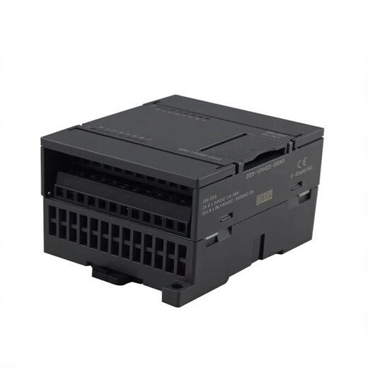 Side to Qi compatible PLC programmable controller S7200 digital expansion module EM221222 6ES7-222-1HH22 dark gray