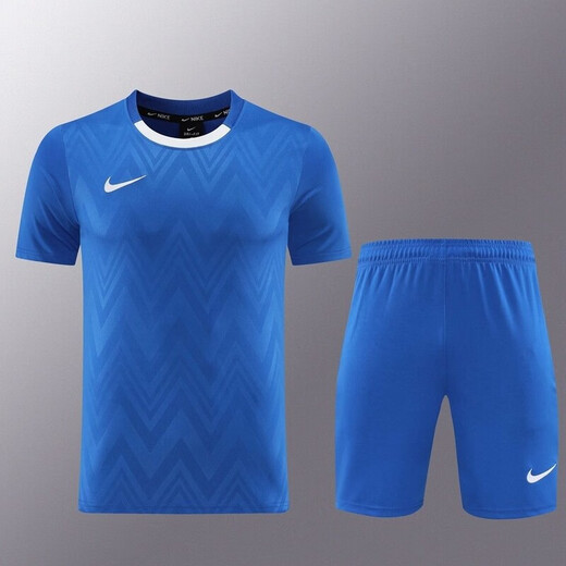 NBA Kids-nike Sports Nouveau entraînement de football d'athlétisme fonctionnant à sèche rapide Sports secs à manches courtes Shorts de sport Nike Nd06 Color Lan Shorts Set Nike S