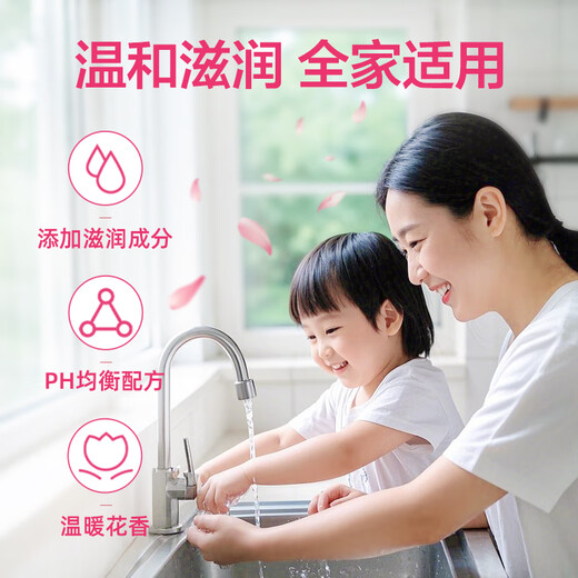 Dettol hand sanitizer moisturizing 500g*6 antibacterial hand sanitizer family large bucket children's disinfection alcohol-free mild hand protection