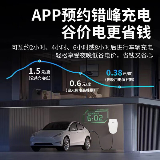 Geely charging pile gun new energy 7kw home original factory adapted to Galaxy E5L7L6 Xingyuan geometry original charging pile including 30 meters of rights and interests installation 4S store sales recommendation