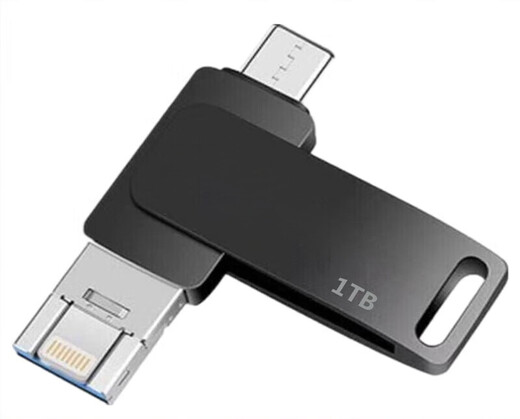 Huawei Xiaomi Apple mobile phone large capacity 1tb USB flash drive 1t computer dual-purpose type-cvivo USB flash drive 512g black black 1TB