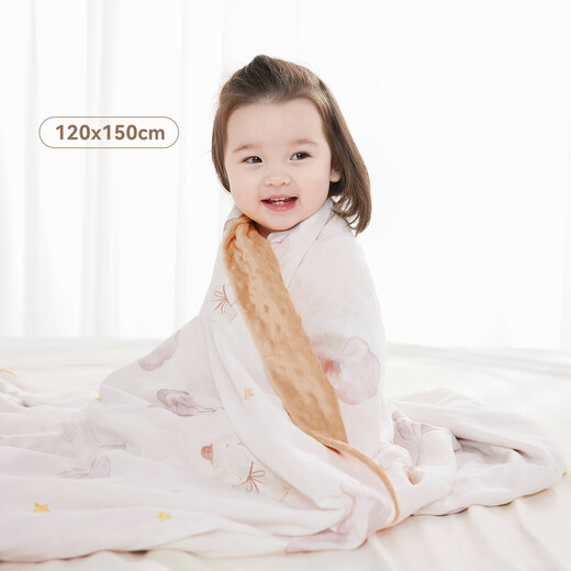 YEEHOO Baby Quilt Kindergarten Quilt Beanie Velvet Quilt Anti-static Universal for All Seasons Removable and Equipped with Liner Elephant Balloon Beanie Velvet Beanie Velvet Style