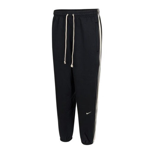 耐克（NIKE）男裤2025秋季新款运动裤加绒保暖针织休闲裤卫裤束脚裤长裤 HJ3884-010黑色 XL