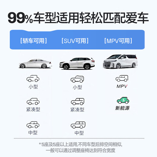 闲鸟（XIANNIAO）车载床垫非充气汽车后排睡垫车用折叠床轿车SUV车内后座睡觉神器 凉爽冰丝款【免充气易收纳】 长途自驾野营车用旅行床垫打地铺