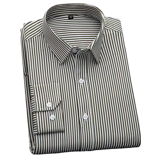 Goldlion (Goldlion) Nicht scanntes und anti-versuntiges Langarmhemd für Männer 2025 Stretch Casual Business Formale Verschleiß mit mittlerem Alter und jung gestreiftem Hemd für Männer Spring 826 Stretch Striped Shirt 38 Gewicht 100-115