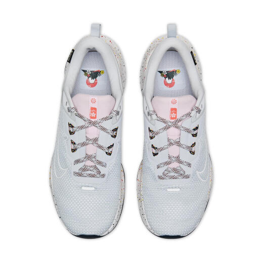 Nike (Nike) Официальная можжевельная тропа 2 Гор-текские водонепроницаемые мужские кроссовки кроссовки HM9734 002 Платиновое золото/белый/таинственный фейерверк/пенопластовый порошок 43