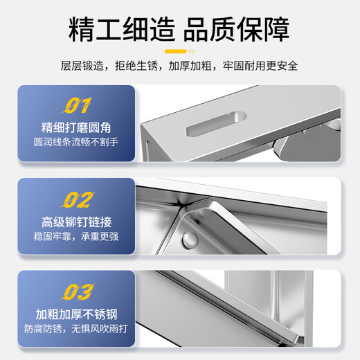 Dongpuli air conditioner bracket thickened stainless steel air conditioner outdoor unit bracket reinforced air conditioner outdoor shelf air conditioner hanger suitable for Midea Gree Oaks Haier and other 1-1.5P
