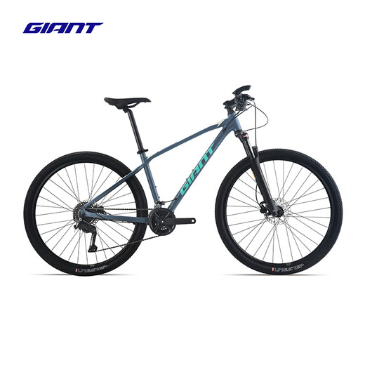 Riesen ATX830 Hydraulische Scheibenbremse Erwachsener Aluminiumlegierung 18-Gang-Schlossschock-Absorbing Mountainbike Mattressed Tinte Blue_2917_m_Suitable für Höhe 17 Standard_18 Speed_27,5 Zoll