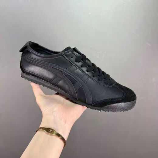 Onitsuka Classic Tiger Pedale Frühlings- und Sommer -Leinwandschuhe für Männer und Frauen Sport und lässige Lederschuhe Paare kleine weiße Brettschuhe Buslichtjahr (Lederoberfläche) 38