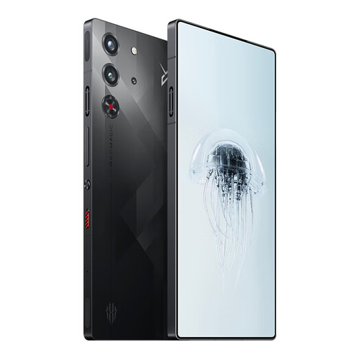 努比亚红魔10 Pro+骁龙8至尊版移动平台 1.5K屏下摄像 旗舰电竞游戏5G AI智能手机 暗夜骑士16GB+512GB
