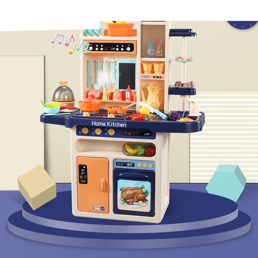 Big hands holding small hands ice cream toy cart children's house play house kitchen barbecue burger boy and girl ice cream ice cream cart tool box light gray_ice cream ice cream cart 7027