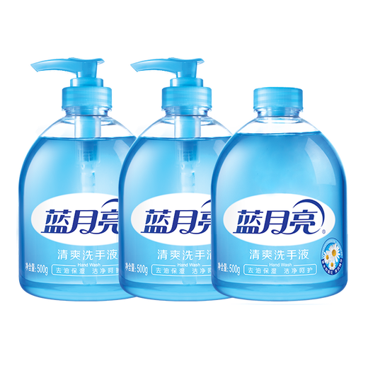 Rich Foam Wild Chrysanthemum Hand Sanitizer 500g Bottle*2+ Wild Chrysanthemum Hand Sanitizer 500g Bottle Refill